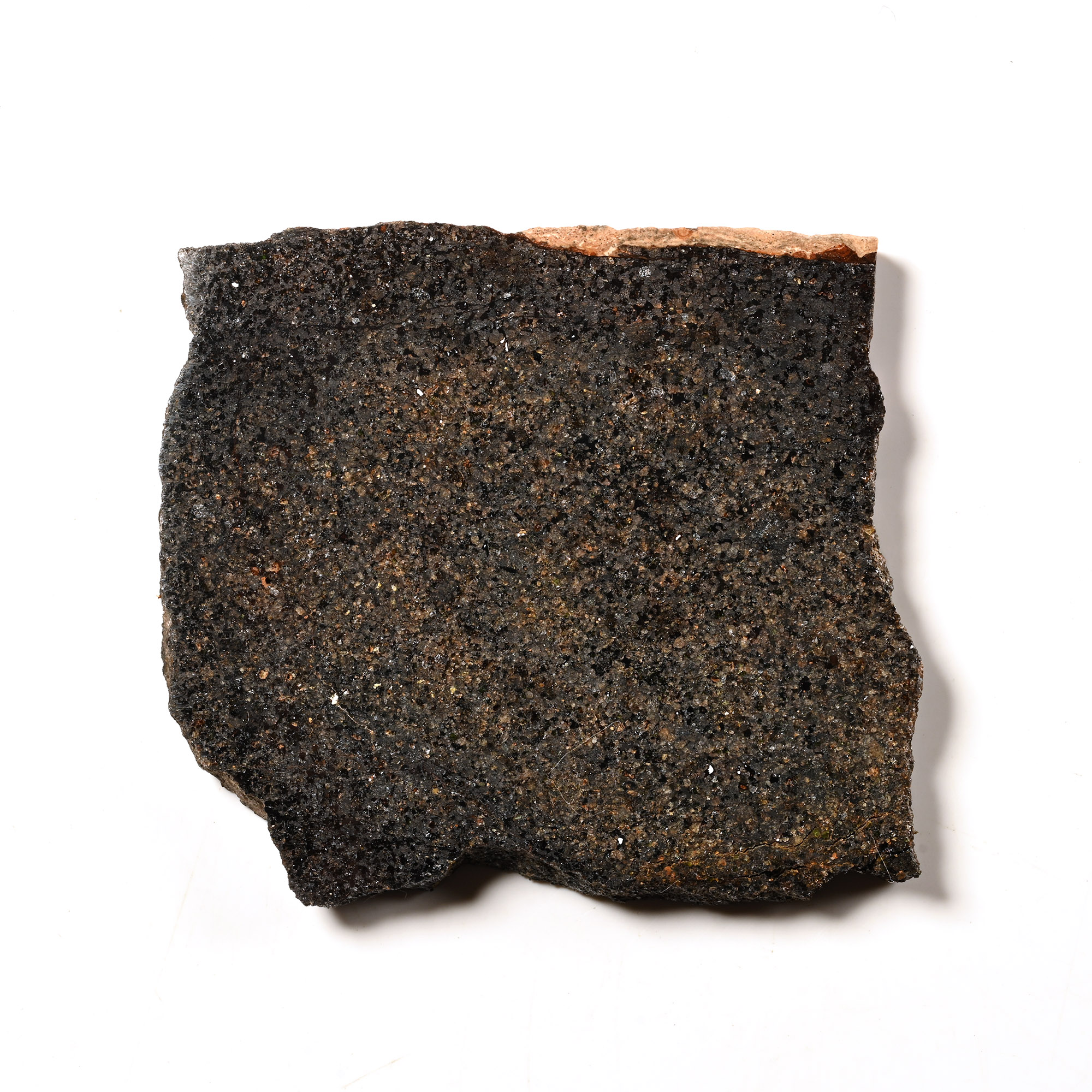 Natural History - Acapulcoite NWA 2714 Meteorite Slice